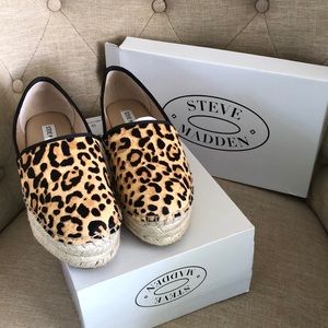 Steve Madden Alexia Leopard Espadrilles
